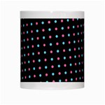 Pattern Dots Wallpaper Seamless White Mug Center