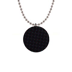 Pattern Dots Wallpaper Seamless 1  Button Necklace by Salmanaz77