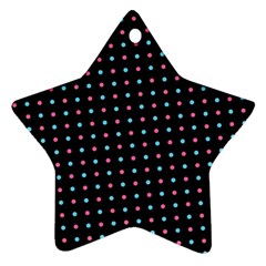 Pattern Dots Wallpaper Seamless Star Ornament (two Sides)