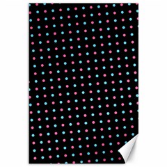 Pattern Dots Wallpaper Seamless Canvas 12  X 18  by Salmanaz77