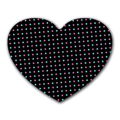 Pattern Dots Wallpaper Seamless Heart Mousepad by Salmanaz77