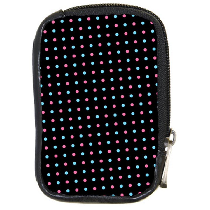 Pattern Dots Wallpaper Seamless Compact Camera Leather Case