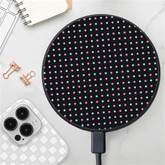 Pattern Dots Wallpaper Seamless Wireless Fast Charger(black) by Salmanaz77