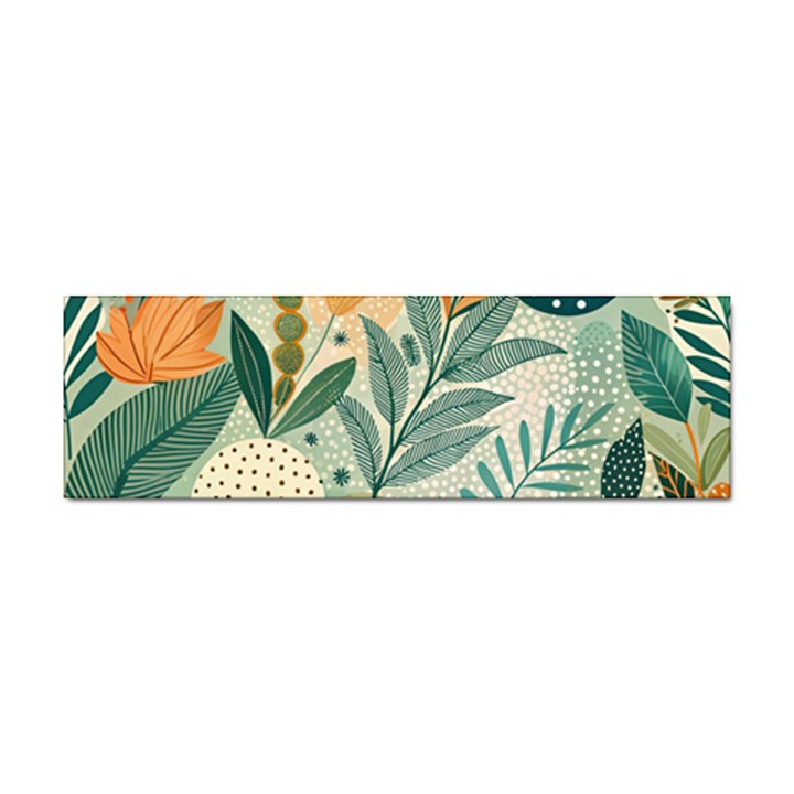 Leaves Pattern Flora Sticker Bumper (100 pack)