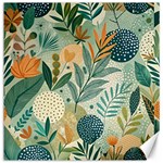 Leaves Pattern Flora Canvas 20  x 20  19 x19.27  Canvas - 1