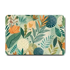 Leaves Pattern Flora Small Doormat by Salmanaz77