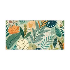 Leaves Pattern Flora Yoga Headband by Salmanaz77