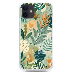 Leaves Pattern Flora Iphone 12/12 Pro Tpu Uv Print Case by Salmanaz77