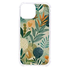 Leaves Pattern Flora Iphone 13 Mini Tpu Uv Print Case by Salmanaz77