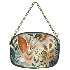 Leaves Pattern Floral Chain Purse (one Side) by Salmanaz77