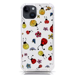 Seamless Pattern Nature Flowers Iphone 14 Tpu Uv Print Case by Salmanaz77