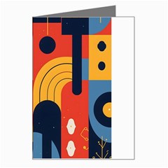 Abstract Pattern Design Greeting Card by Salmanaz77