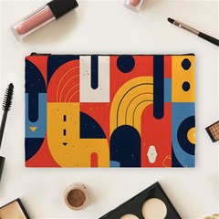 Abstract Pattern Design Cosmetic Bag (large) by Salmanaz77