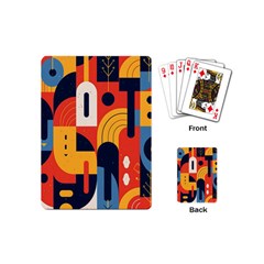 Abstract Pattern Design Playing Cards Single Design (mini)