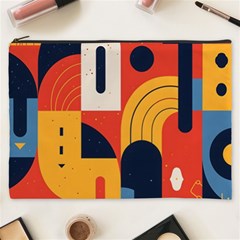 Abstract Pattern Design Cosmetic Bag (xxxl) by Salmanaz77