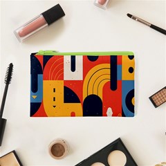 Abstract Pattern Design Cosmetic Bag (xs) by Salmanaz77