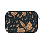 Background Pattern Leaves Texture Apple iPad Mini Zipper Cases Front