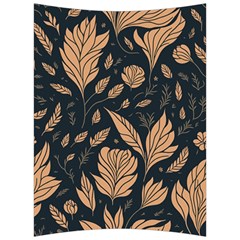 Background Pattern Leaves Texture Back Support Cushion by Salmanaz77