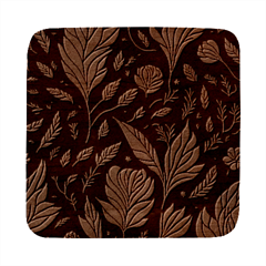 Background Pattern Leaves Texture Square Wood Guitar Pick Holder Case And Picks Set by Salmanaz77