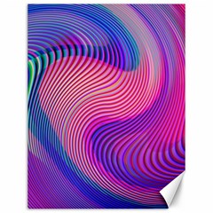 Swirl Twirl Design Pattern Purple Canvas 12  X 16  by Salmanaz77