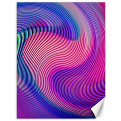 Swirl Twirl Design Pattern Purple Canvas 36  X 48  by Salmanaz77