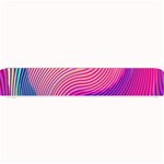 Swirl Twirl Design Pattern Purple Small Bar Mat 24 x4  Bar Mat