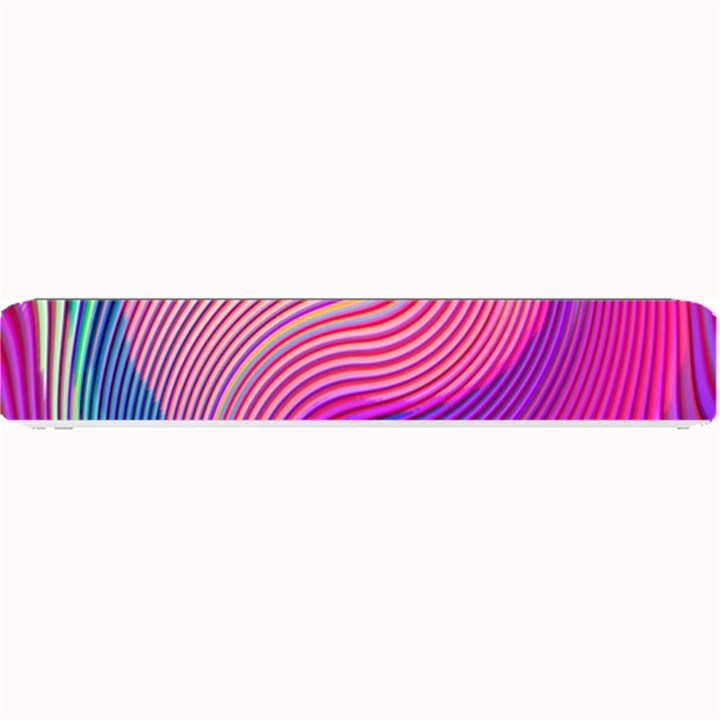 Swirl Twirl Design Pattern Purple Small Bar Mat