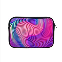 Swirl Twirl Design Pattern Purple Apple Macbook Pro 15  Zipper Case by Salmanaz77