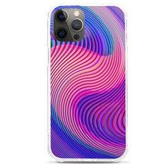 Swirl Twirl Design Pattern Purple Iphone 12 Pro Max Tpu Uv Print Case by Salmanaz77