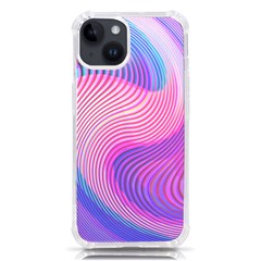 Swirl Twirl Design Pattern Purple Iphone 14 Tpu Uv Print Case by Salmanaz77