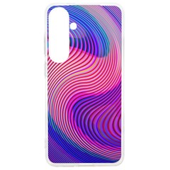 Swirl Twirl Design Pattern Purple Samsung Galaxy S24 Ultra 6 9 Inch Tpu Uv Case