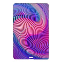 Swirl Twirl Design Pattern Purple Name Card Style Usb Flash Drive by Salmanaz77