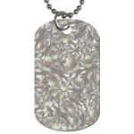 Fantasy floral random pattern Dog Tag (One Side) Front