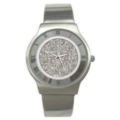 Fantasy Floral Random Pattern Stainless Steel Watch by dflcprintsclothing