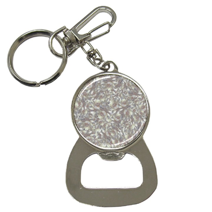 Fantasy floral random pattern Bottle Opener Key Chain