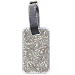 Fantasy Floral Random Pattern Luggage Tag (two Sides)