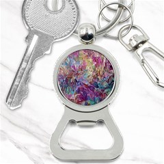 Melting Patterns Bottle Opener Key Chain by kaleidomarblingart