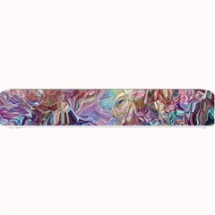 Melting Patterns Small Bar Mat by kaleidomarblingart