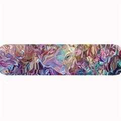 Melting Patterns Large Bar Mat by kaleidomarblingart