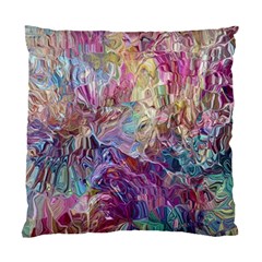 Melting Patterns Standard Cushion Case (two Sides) by kaleidomarblingart