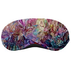 Melting Patterns Sleep Mask by kaleidomarblingart