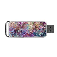 Melting Patterns Portable Usb Flash (one Side) by kaleidomarblingart