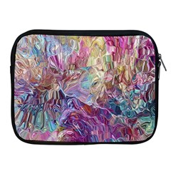 Melting Patterns Apple Ipad 2/3/4 Zipper Cases by kaleidomarblingart