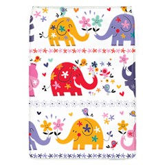 African Elephant Cute Cartoon Seamless Shading Cartoon Character Removable Flap Cover (l) by Bedest