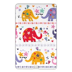 African Elephant Cute Cartoon Seamless Shading Cartoon Character Name Card Style Usb Flash Drive by Bedest