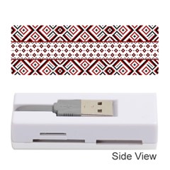 Ukrainian Folk Seamless Pattern Ornament Memory Card Reader (stick) by Bedest