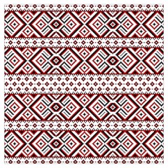 Ukrainian Folk Seamless Pattern Ornament Lightweight Scarf  by Bedest