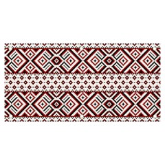 Ukrainian Folk Seamless Pattern Ornament Banner And Sign 6  X 3  by Bedest