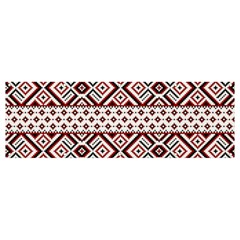 Ukrainian Folk Seamless Pattern Ornament Banner And Sign 12  X 4  by Bedest