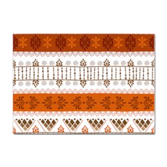 Ethnic Traditional Seamless Pattern Sticker A4 (10 pack)